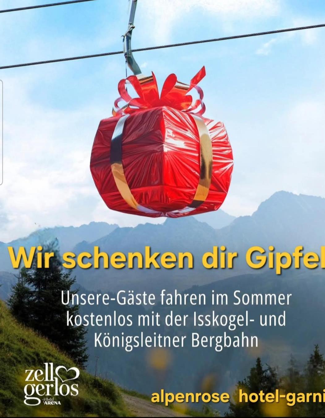 Alpenrose Hotel-Garni Gerlos Exteriör bild